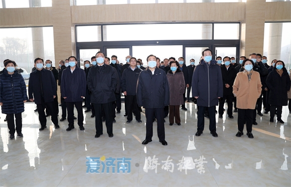 2020年济南全市重点项目建设暨重点工作攻坚年观摩评议活动到钢城莱芜章丘历城考察